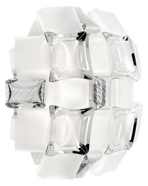 Lampă de perete Slamp, Alb, Camera de zi, Plastic