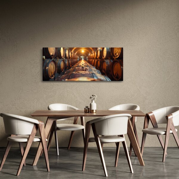 Tablou - Pivniță de vinuri (120x50 cm)