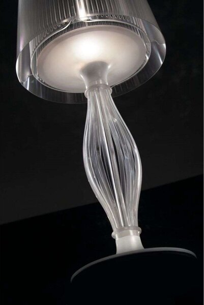 Lampă de masă Slamp, Transparent, Camera de zi, Plastic