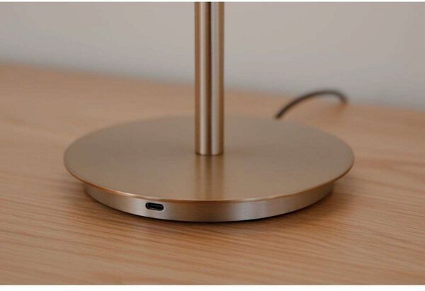 Lampă de masă UMAGE, reglabil, Auriu / Alamă, Camera de zi, Metal