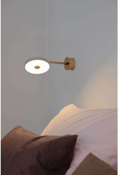 Lampă de perete UMAGE, Asteria, reglabil, Gri, Camera de zi, Metal, Design