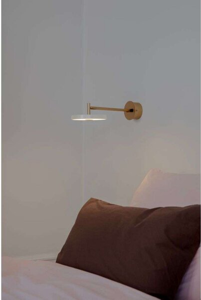 Lampă de perete UMAGE, Asteria, reglabil, Alb, Camera de zi, Metal, Design