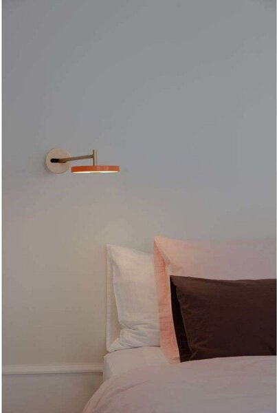 Lampă de perete UMAGE, Asteria, reglabil, Portocaliu, Camera de zi, Metal, Design