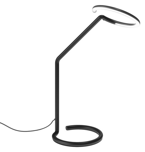 Lampă de masă Artemide, Vine Light Table, Negru, Camera de zi, Metal, Design