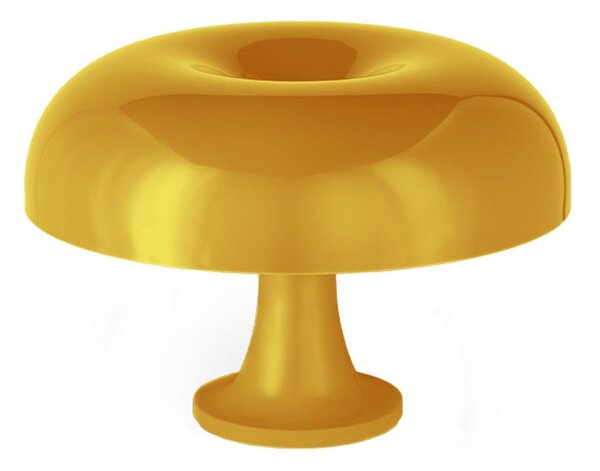 Lampă de masă Artemide, Galben, Camera de zi, Plastic