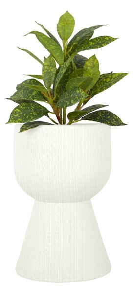 Ghiveci de flori PT LIVING Tam Tam, ø 17 cm, alb