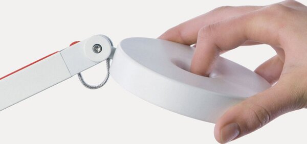 Lampă de masă Rotaliana, String T1 Mini DTW, reglabil, Alb, Studiu / Birou, Metal, Design