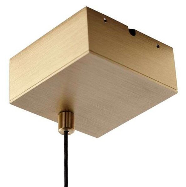Lustră Pendul LIGHT-POINT, Auriu / Alamă, Sala de mese, Aluminiu