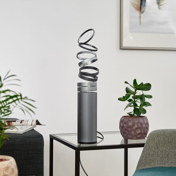 Lampă de masă Artemide, Decomposé, Gri, Camera de zi, Metal, Design