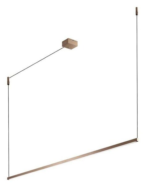 Lustră Pendul LIGHT-POINT, Bronz / Alamă Veche, Camera de zi, Aluminiu