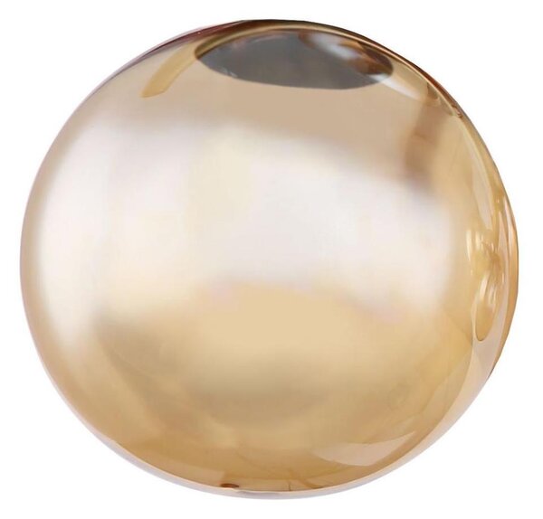 Abajur de rezervă din sticlă Globo 56135G1 RIHA mediu d. 12 cm auriu