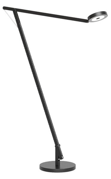 Lampadar Rotaliana, reglabil, Negru, Camera de zi, Aluminiu