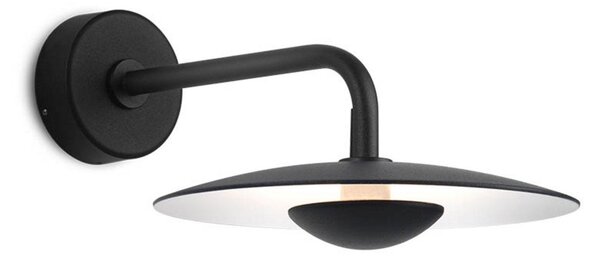 Lampă de perete MARSET, Negru, Terasă, Aluminiu