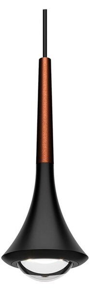 Rain Lustră Pendul 2700K Black/Bronze - Lodes