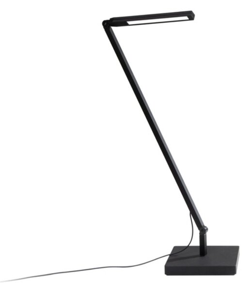 Lampă de masă Nemo Lighting, reglabil, Negru, Studiu / Birou, Aluminiu