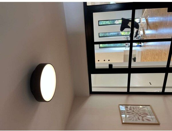 Luna C260 LED Plafonieră 2700K Negru - Antidark