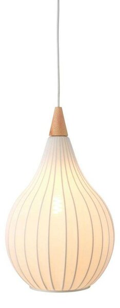 Lustră Pendul Halo Design, Alb, Camera de zi, Țesătură / Textil