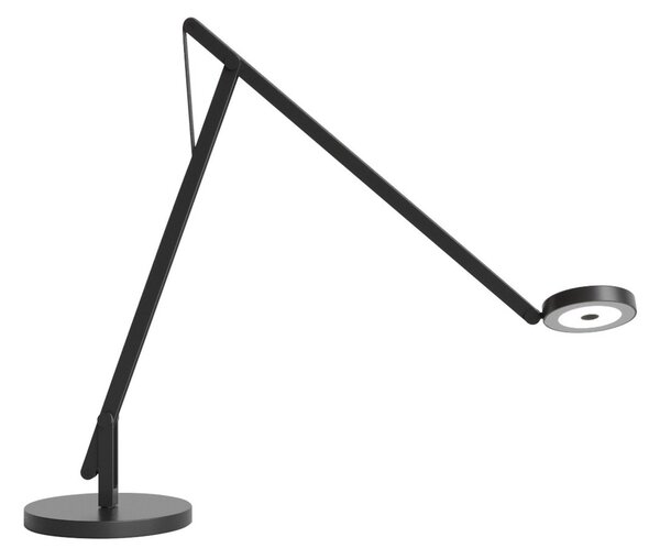Lampă de masă Rotaliana, String T1 DTW, reglabil, Negru, Studiu / Birou, Metal, Design