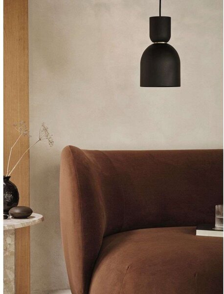 Lustră Pendul ferm LIVING, Negru, Camera de zi, Metal