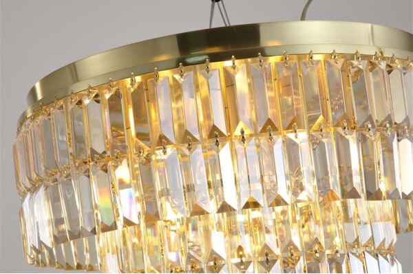 Searchlight 61321-6SB - Plafonieră EMPIRE 6xE14/60W/230V IP44