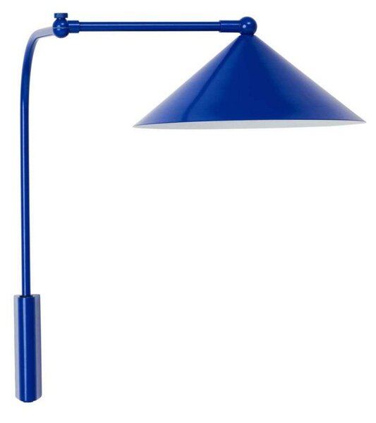 Lampă de perete OYOY Living Design, Kasa, Albastru, Camera de zi, Metal, Scandinavă