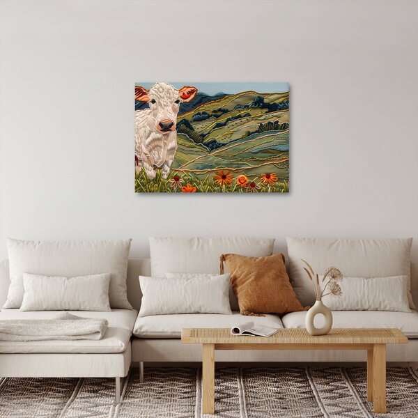 Tablou - Imitație de motiv tricotat (70x50 cm)