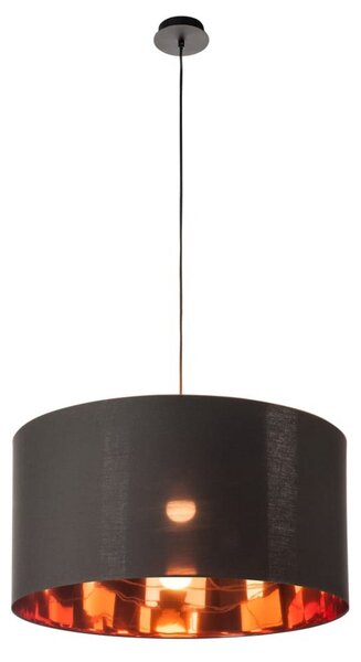 Fenda Lustră Pendul Ø70 Black/Copper/Black - SLV