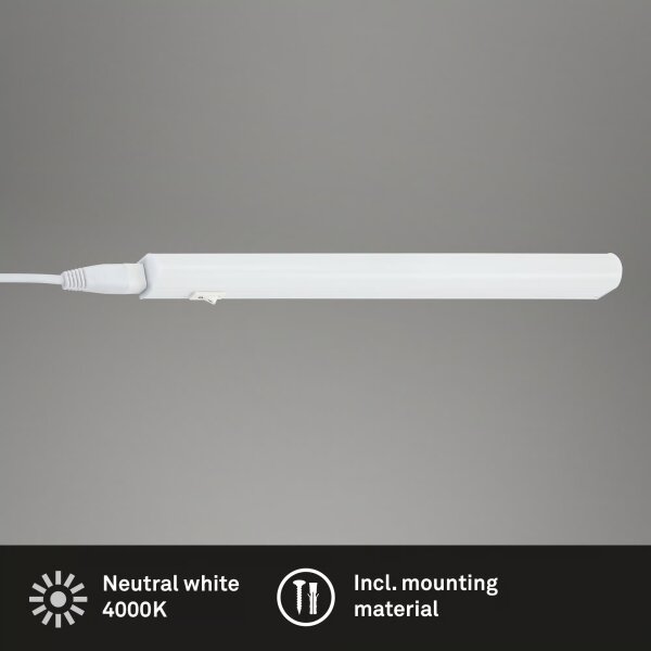 Brilo - Lampă LED sub-dulap LED/4W/230V 4000K 31,3 cm