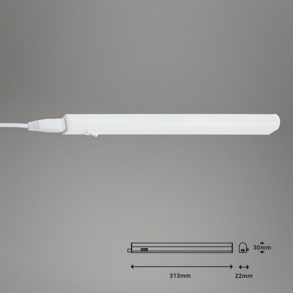 Brilo - Lampă LED sub-dulap LED/4W/230V 4000K 31,3 cm