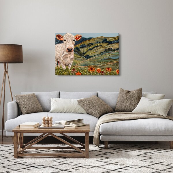 Tablou - Imitație de motiv tricotat (90x60 cm)