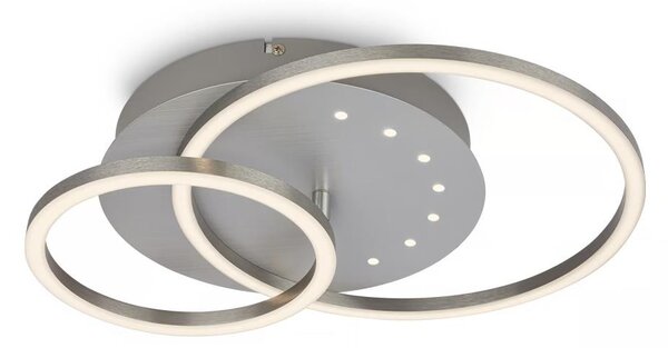 Brilo - Plafonieră LED dimerizabilă, 26W/230V, 3000K, crom mat