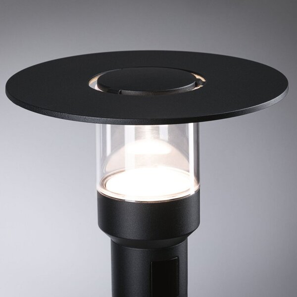 Lampă de Exterior Paulmann, Sienna, Negru, Aluminiu, Modern