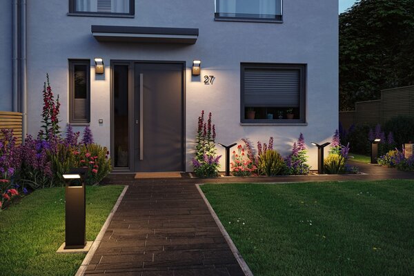 Juntea Lampă de Stâlp 2x12,5W SWR Antracit - Paulmann