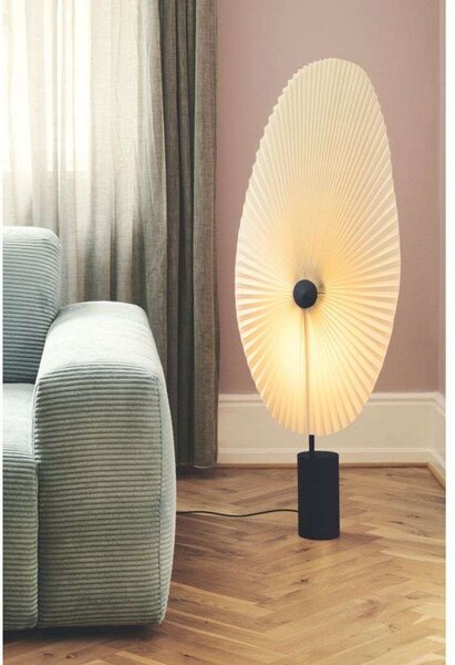 Lampadar GEJST, Liris, reglabil, Negru, Camera de zi, Metal, Design