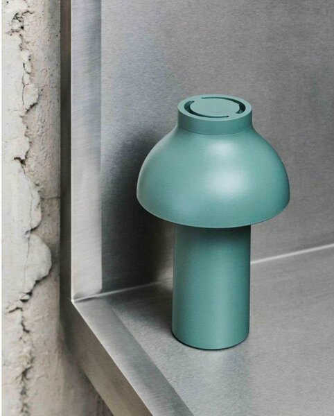 Lampă de masă HAY, Verde, Camera de zi, Plastic