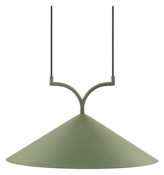 Lustră Pendul Globen Lighting, Verde, Camera de zi, Metal, Design