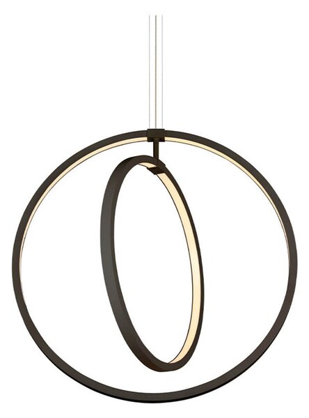 One Vertical Lustră Pendul 2700/3000K Black - SLV