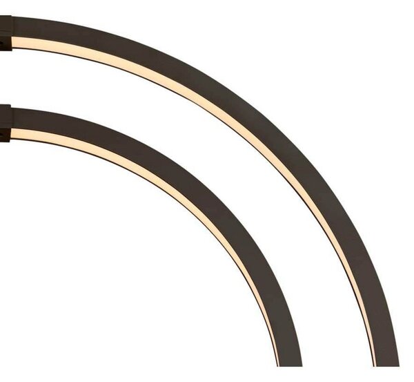 One Vertical Lustră Pendul 2700/3000K Black - SLV