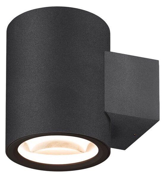 Lampă de perete SLV, Negru, Camera de zi, Aluminiu
