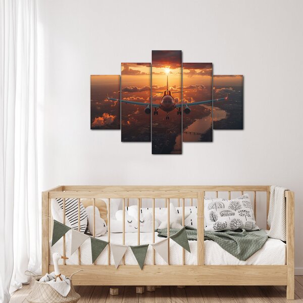 Tablou - Avion de transport (150x105 cm)