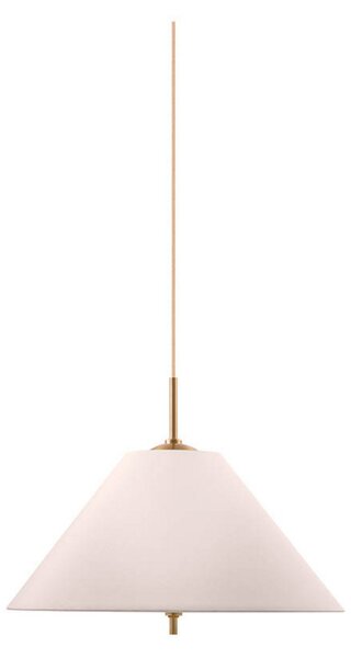 Lustră Pendul Globen Lighting, IRIS, reglabil, Bej, Camera de zi, Țesătură / Textil, Vintage