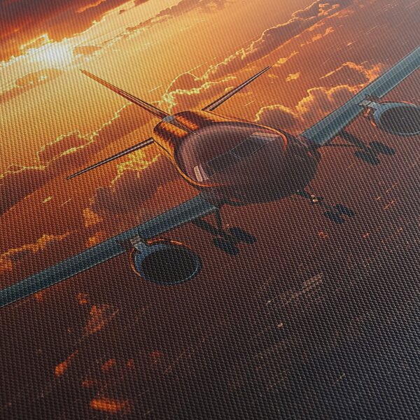 Tablou - Avion de transport (90x60 cm)