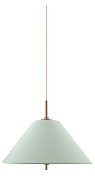 Lustră Pendul Globen Lighting, Verde, Camera de zi, Țesătură / Textil, Vintage