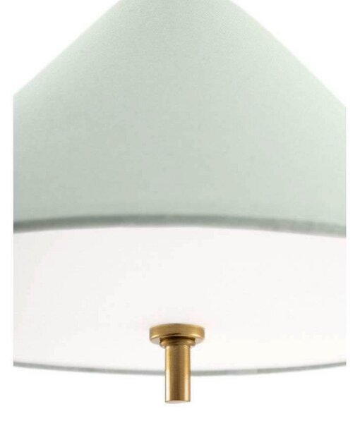 Lustră Pendul Globen Lighting, Verde, Camera de zi, Țesătură / Textil, Vintage