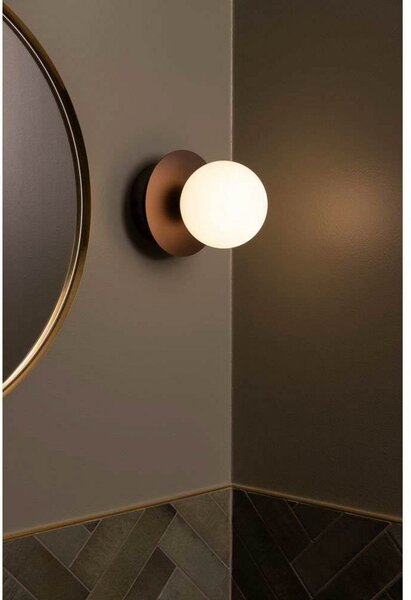 Lampă de perete Globen Lighting, ART DECO, reglabil, Bronz / Alamă Veche, Camera de zi, Metal, Design