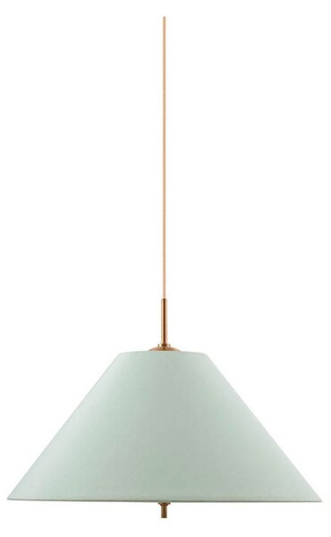 Lustră Pendul Globen Lighting, Verde, Camera de zi, Țesătură / Textil, Vintage