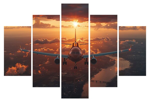 Tablou - Avion de transport (150x105 cm)