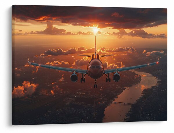 Tablou - Avion de transport (70x50 cm)