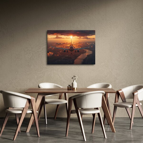 Tablou - Avion de transport (70x50 cm)