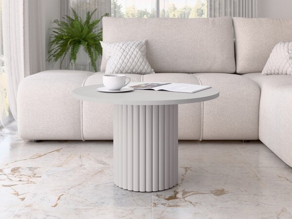 Măsuță de cafea Dearborn 107Cașmir, 4cm, PAL laminat, Rotund